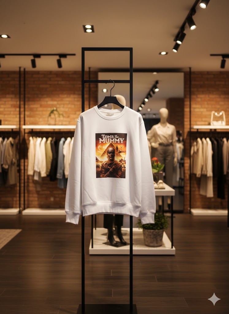 Premium Graphic Sweatshirt - سويت شيرت جرافيك فاخر