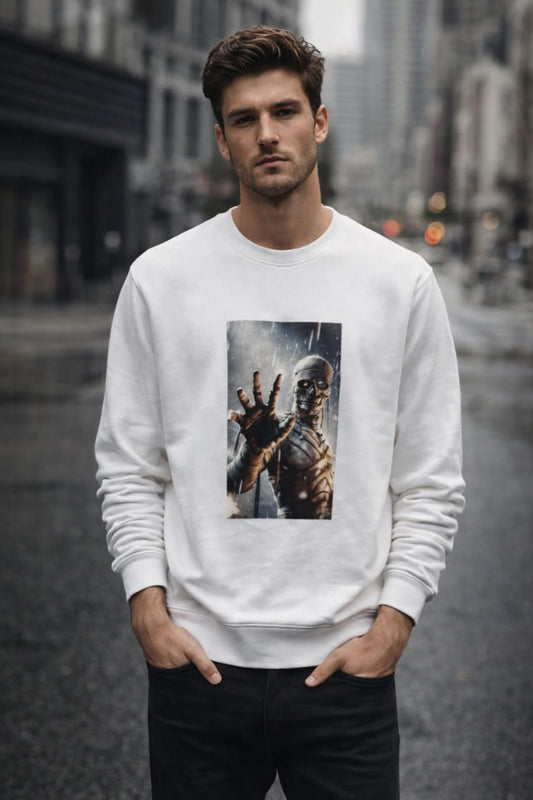Premium Graphic Sweatshirt - سويت شيرت جرافيك فاخر
