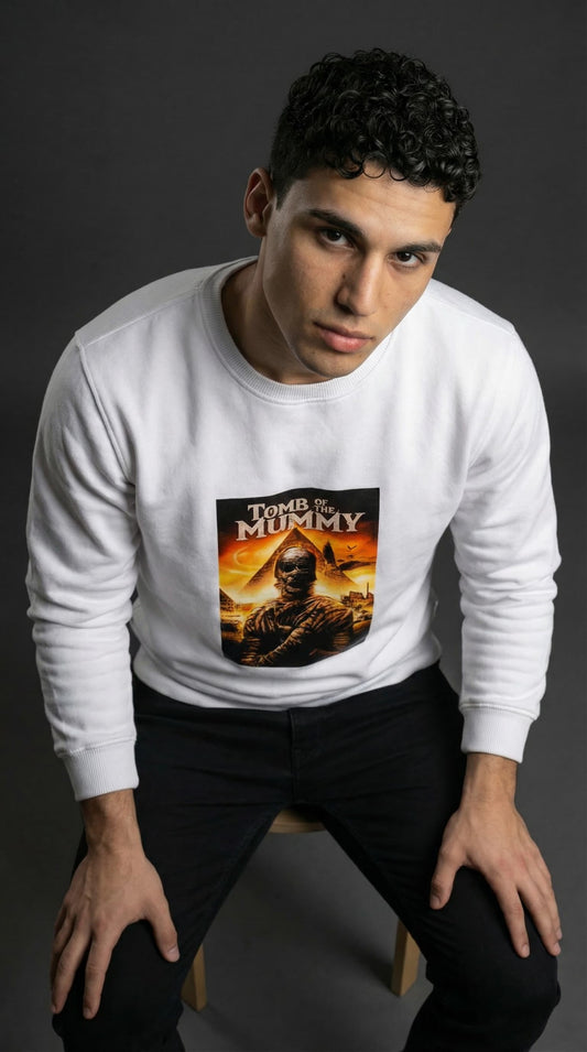 Premium Graphic Sweatshirt - سويت شيرت جرافيك فاخر